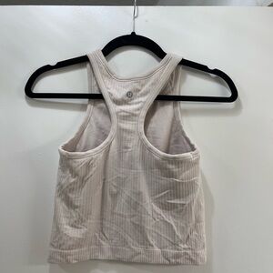 lululemon athletica Cream Tank Top